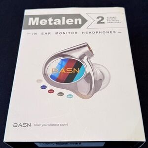BASN Metalen PRO 4 Drivers in-Ear Monitors Headphones for Musicians
